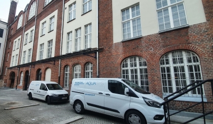 AQUASYS high pressure water mist protects the renovated post office “Alte Post” in Berlin
