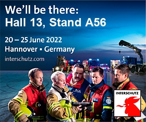 AQUASYS presents fire fighting with high pressure water mist at INTERSCHUTZ 2022