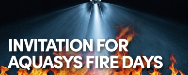 FIRE DAYS 2022: AQUASYS presents fire tests and fire fighting for rail vehicles