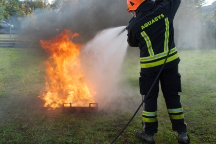 FIRE DAYS prove: AQUASYS system fights fire within seconds